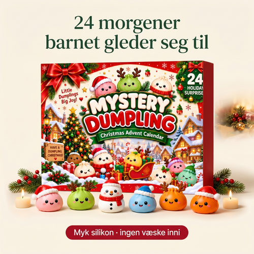 Julekalender · 24 squishy dumplings