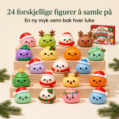 24 forskjellige squishy dumplings