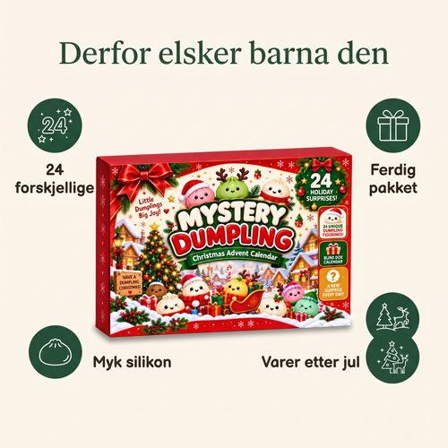 Julekalender · 24 squishy dumplings